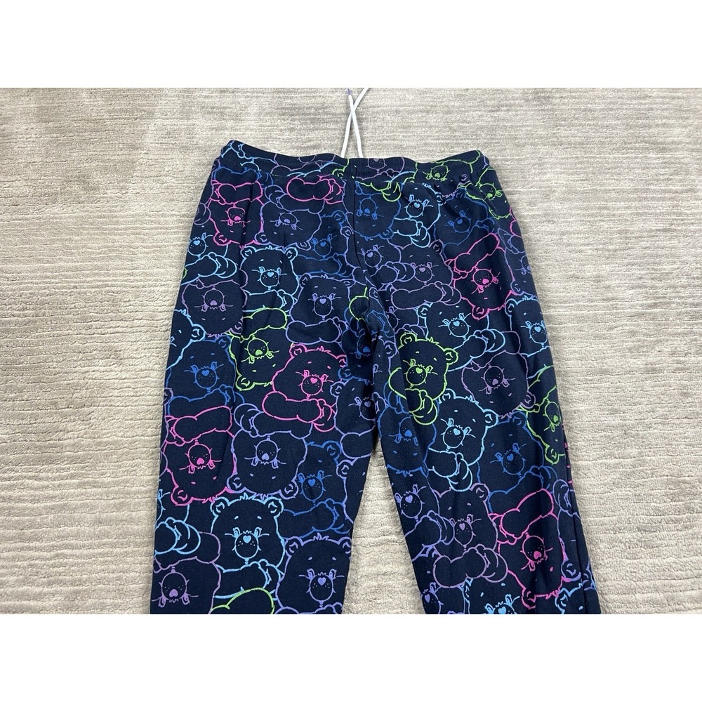Care Bears Joggers Juniors Large Blue AOP Drawstring Pull On Elastic Waist - Picture 9 of 13